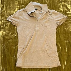 Very green collared top